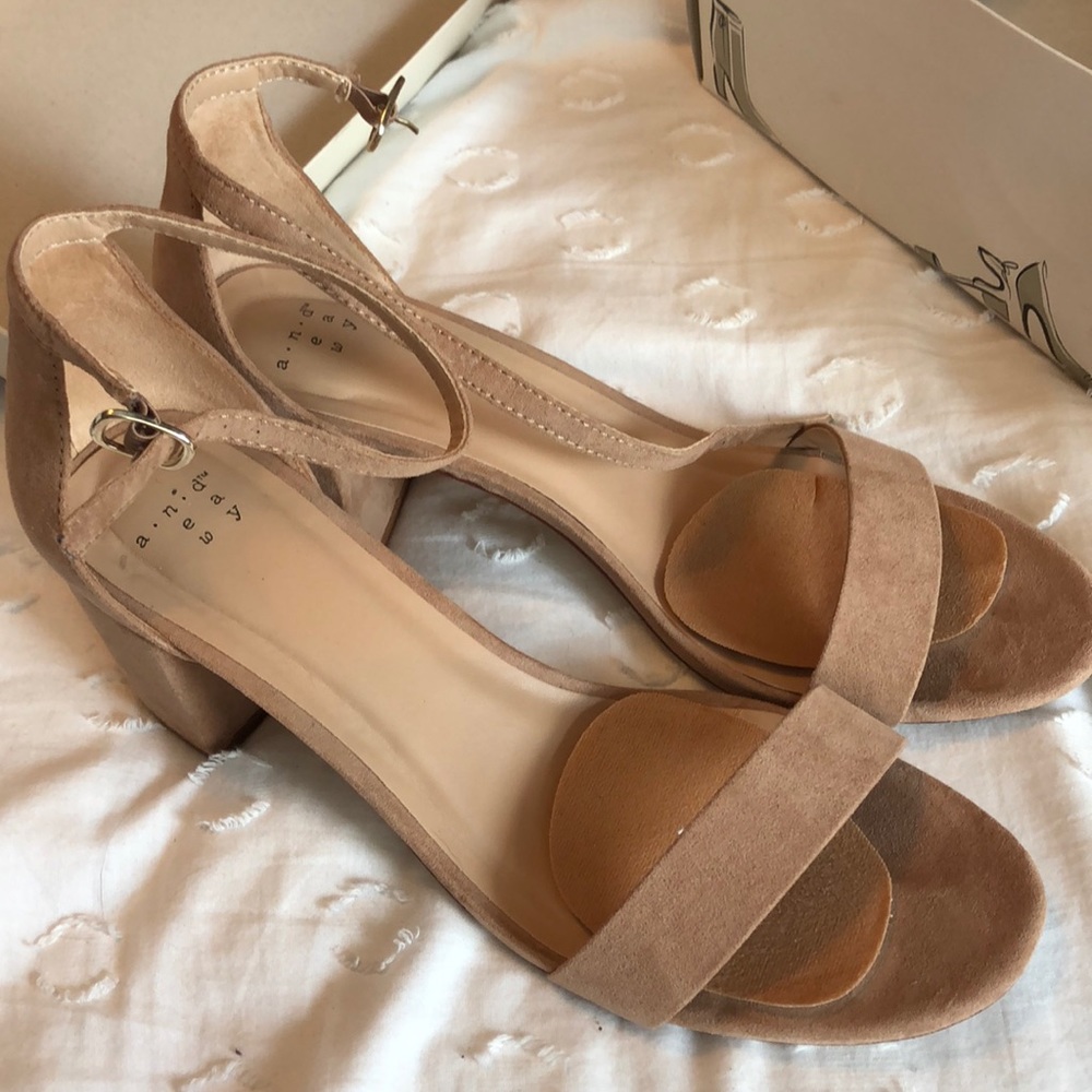 A new day block heels